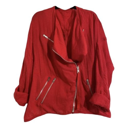Pre-owned Acne Studios Short Vest In Red