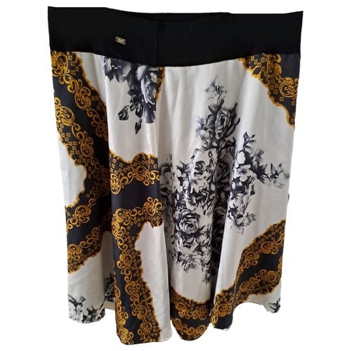 Pre-owned Guess Mini Skirt In Gold
