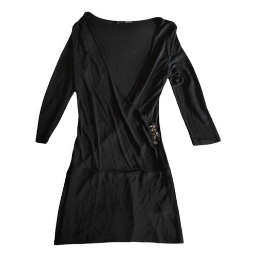 Pre-owned Liujo Mini Dress In Black
