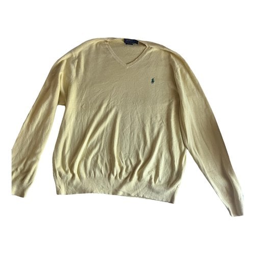 Pre-owned Polo Ralph Lauren Knitwear & Sweatshirt In Yellow