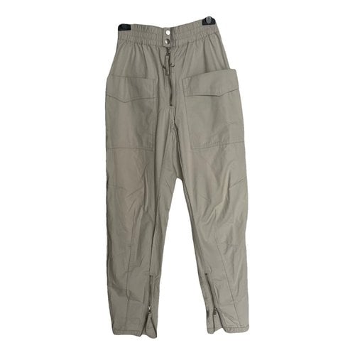 Pre-owned Isabel Marant Trousers In Beige