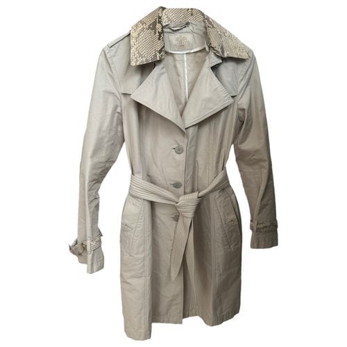 Pre-owned Gallotti Trench Coat In Beige