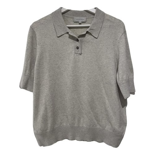 Pre-owned Lee Mathews Polo In Grey