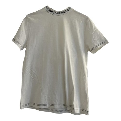 Pre-owned Acne Studios T-shirt In White