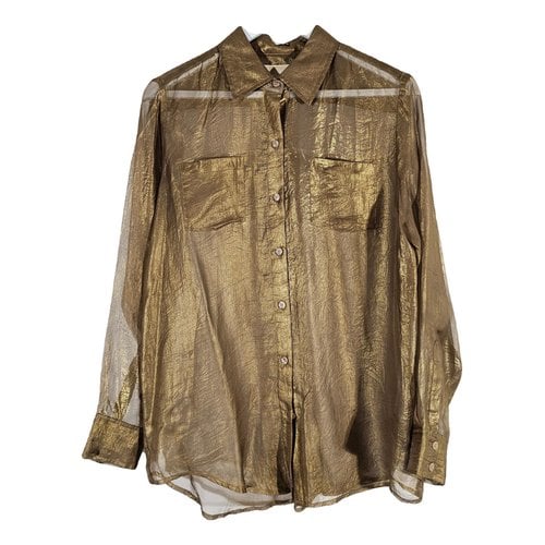 Pre-owned Michael Kors Shirt In Gold
