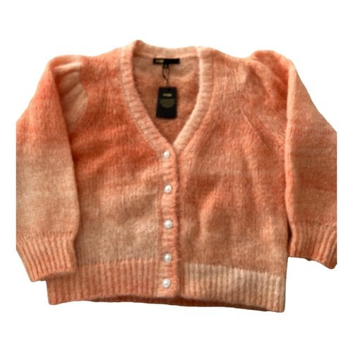 Pre-owned Maje Wool Jumper In Orange