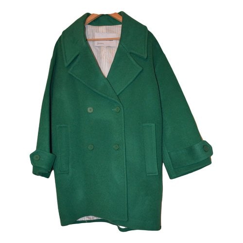 Pre-owned Margaux Lonnberg Cashmere Coat In Green