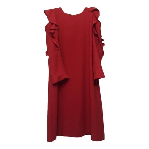 Pre-owned Pinko Mini Dress In Red