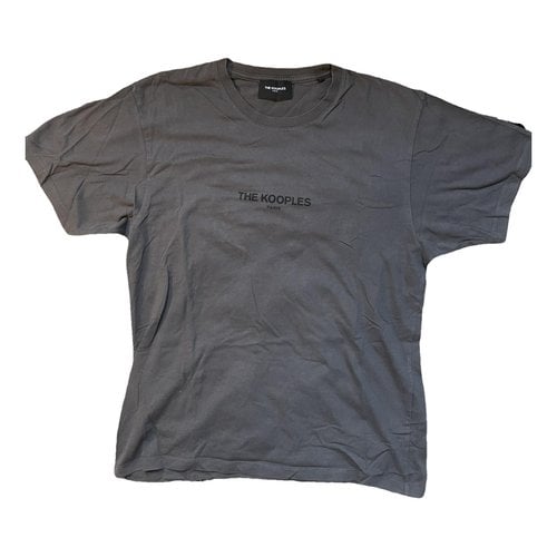 Pre-owned The Kooples T-shirt In Grey