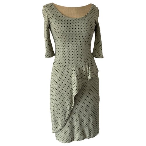 Pre-owned Emporio Armani Mid-length Dress In Green