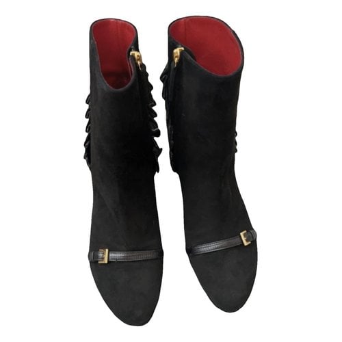 Pre-owned Dsquared2 Boots In Black