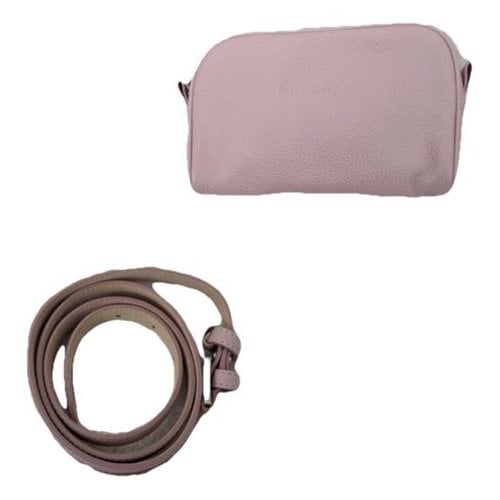 Pre-owned Longchamp Leather Clutch Bag In Other