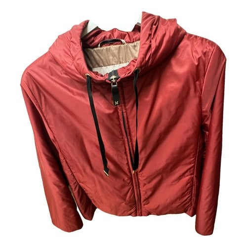 Pre-owned Max Mara Jacket In Red