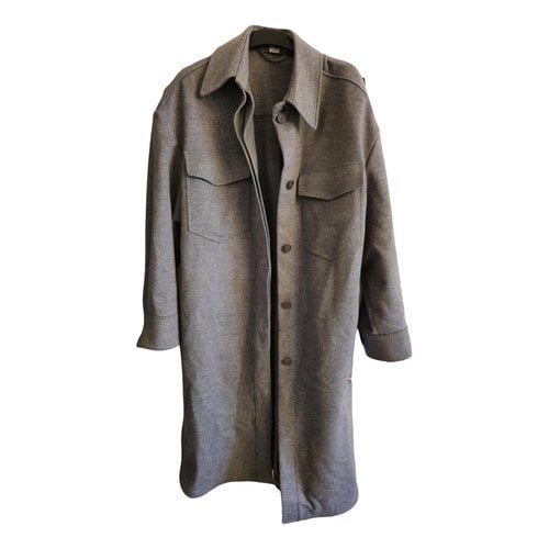 Pre-owned Stella Mccartney Wool Coat In Grey