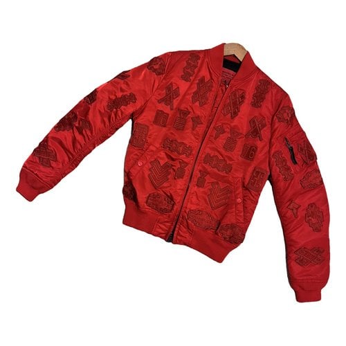 Pre-owned Marcelo Burlon County Of Milan Jacket In Red
