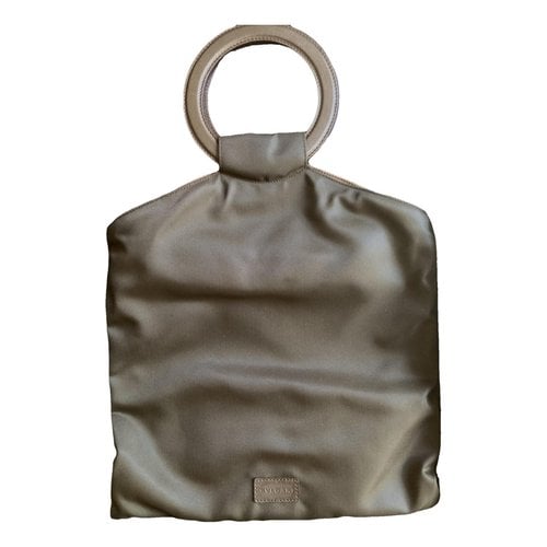 Pre-owned Bvlgari Cloth Bag In Brown