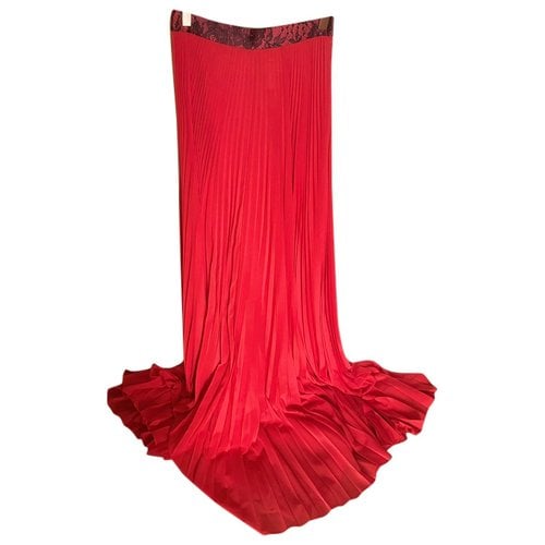 Pre-owned Christopher Kane Skirt In Red