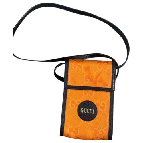 Pre-owned Gucci Crossbody Bag In Orange