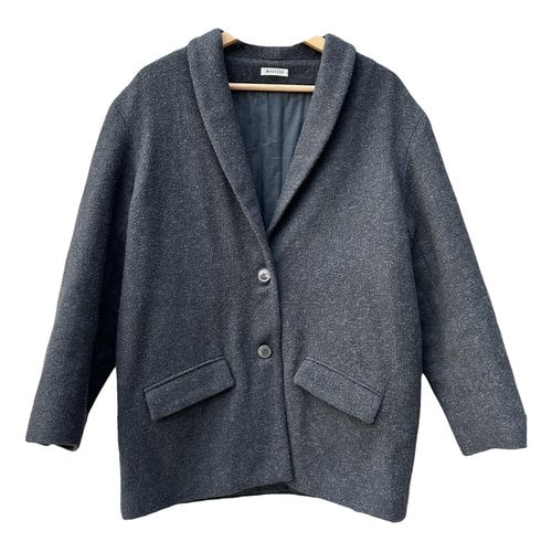 Pre-owned Masscob Wool Blazer In Grey