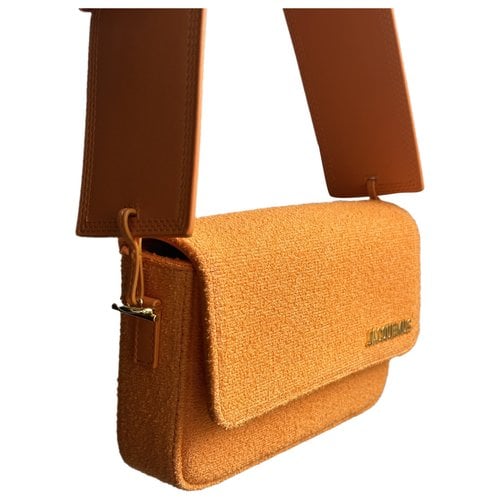 Pre-owned Jacquemus Le Carinu Leather Handbag In Orange