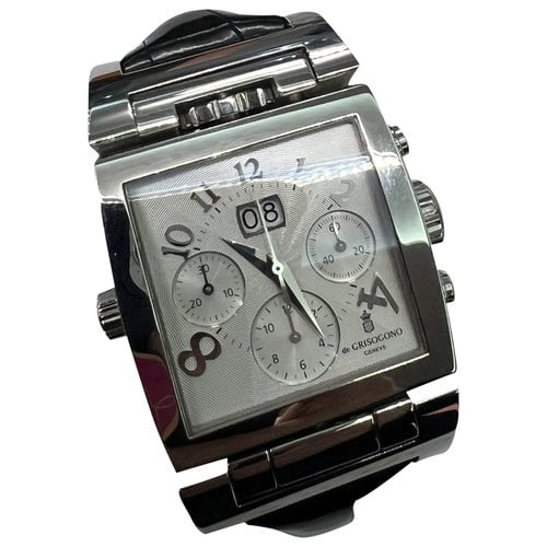 Pre-owned De Grisogono Watch In Metallic