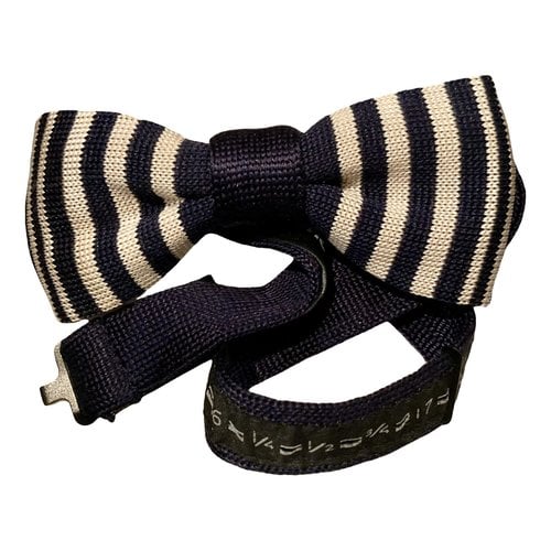 Pre-owned Dsquared2 Silk Tie In Blue