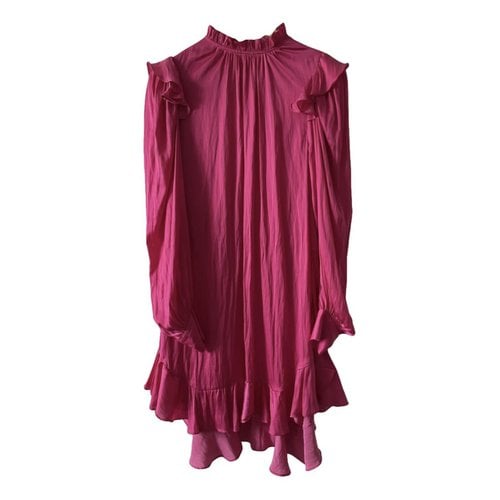 Pre-owned Zadig & Voltaire Mid-length Dress In Pink