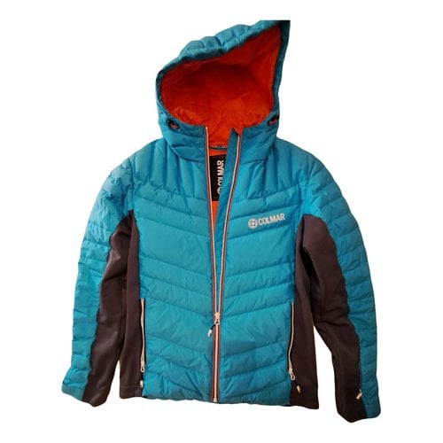Pre-owned Colmar Vest In Turquoise