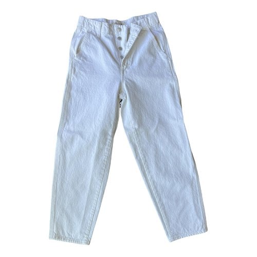 Pre-owned Madewell Jeans In White