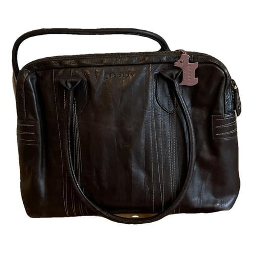 Pre-owned Radley London Leather Handbag In Brown
