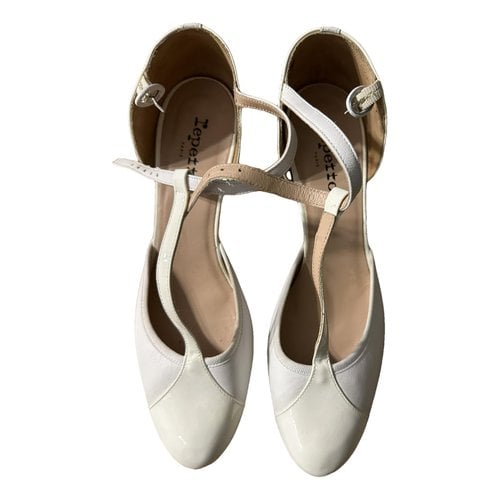 Pre-owned Repetto Leather Heels In White