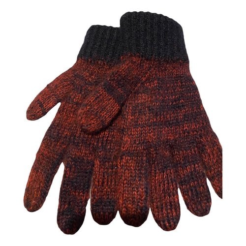 Pre-owned Sonia Rykiel Wool Gloves In Red