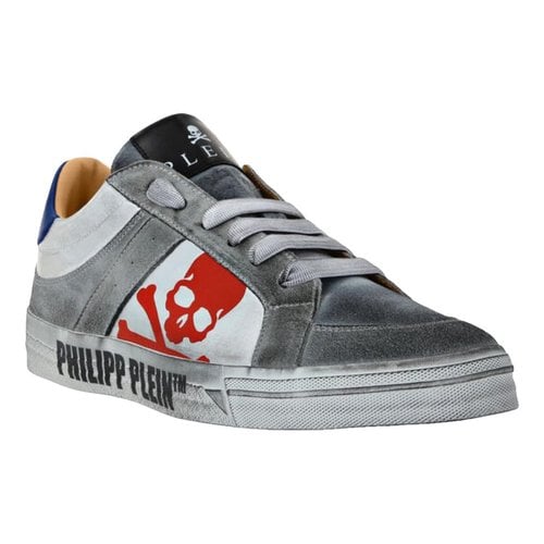 Pre-owned Philipp Plein Trainers In Grey