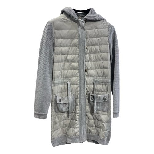 Pre-owned Bark Puffer In Grey