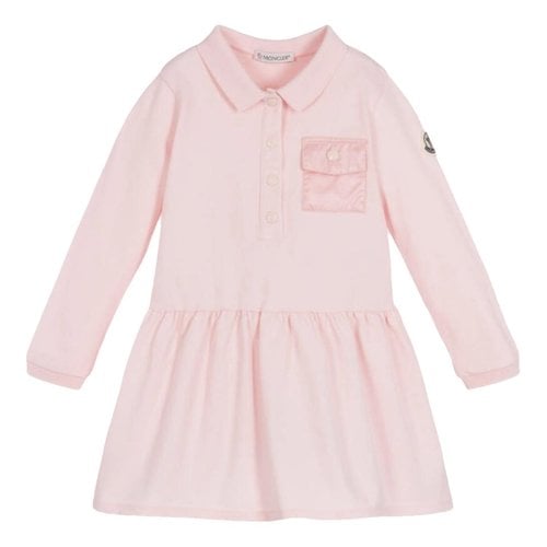 Pre-owned Moncler Dress In Pink