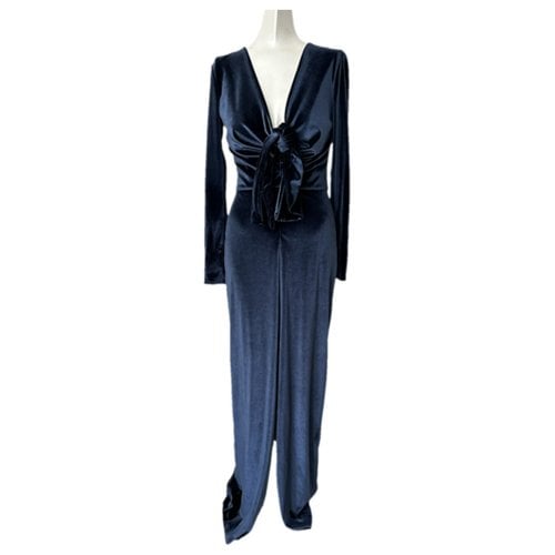 Pre-owned Patbo Maxi Dress In Blue