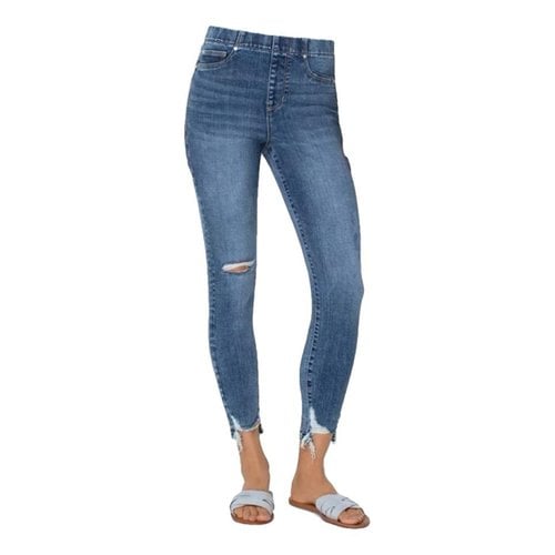 Pre-owned Chloé Slim Jeans In Blue