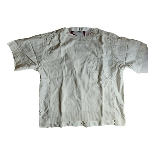 Pre-owned Sacai Blouse In White