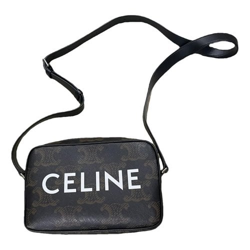 Pre-owned Celine Leather Bag In Black