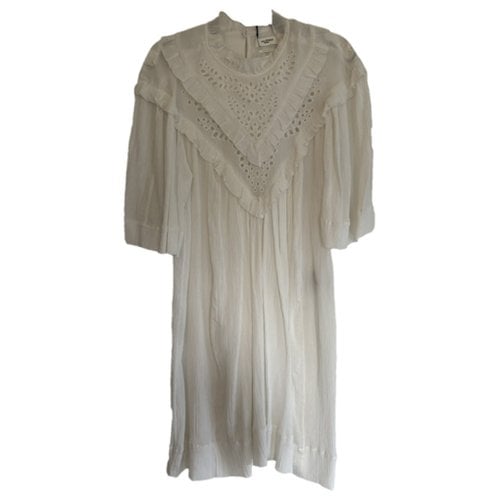 Pre-owned Isabel Marant Étoile Mid-length Dress In White
