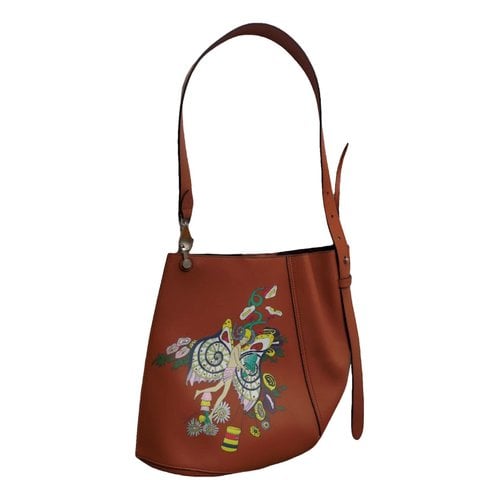 Pre-owned Lanvin Leather Handbag In Multicolour