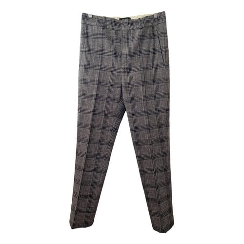 Pre-owned Isabel Marant Chino Pants In Anthracite