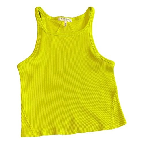 Pre-owned Rag & Bone Vest In Yellow
