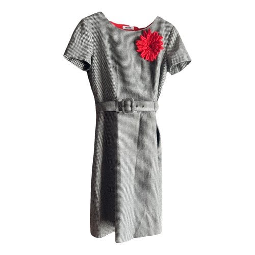 Pre-owned Moschino Cheap And Chic Wool Mini Dress In Multicolour