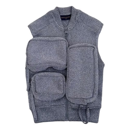 Pre-owned Louis Vuitton Vest In Silver