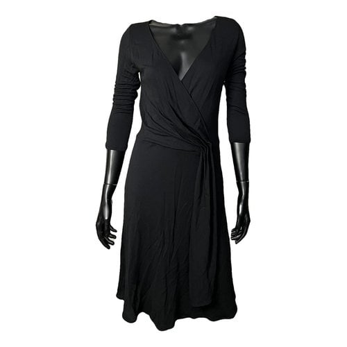 Pre-owned Dior Mid-length Dress In Black
