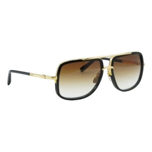 Pre-owned Dita Sunglasses In Gold