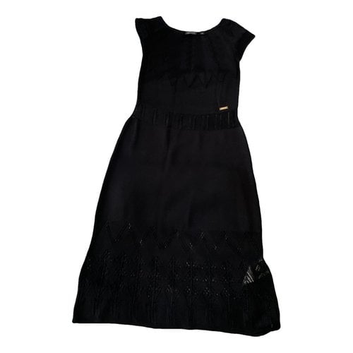Pre-owned Just Cavalli Dress In Black