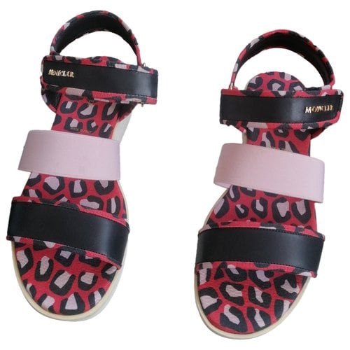Pre-owned Moncler Leather Sandals In Other