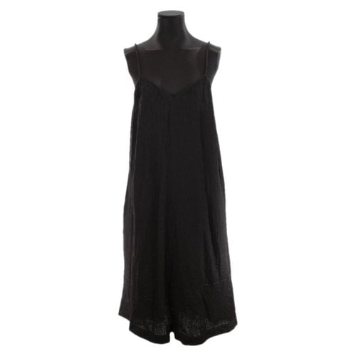 Pre-owned Anine Bing Mid-length Dress In Black